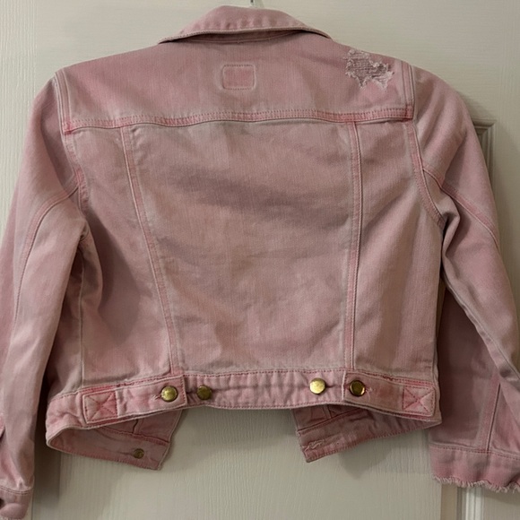 Guess brand pink jean jacket. Size XS - Picture 3 of 3